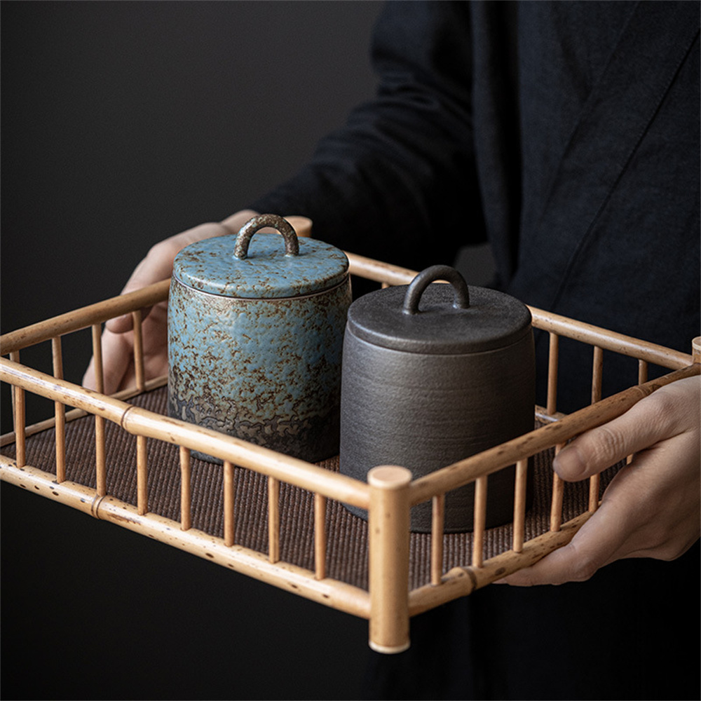 Carrito de té de cerámica, tar - Food Storage Quart reseña y precio