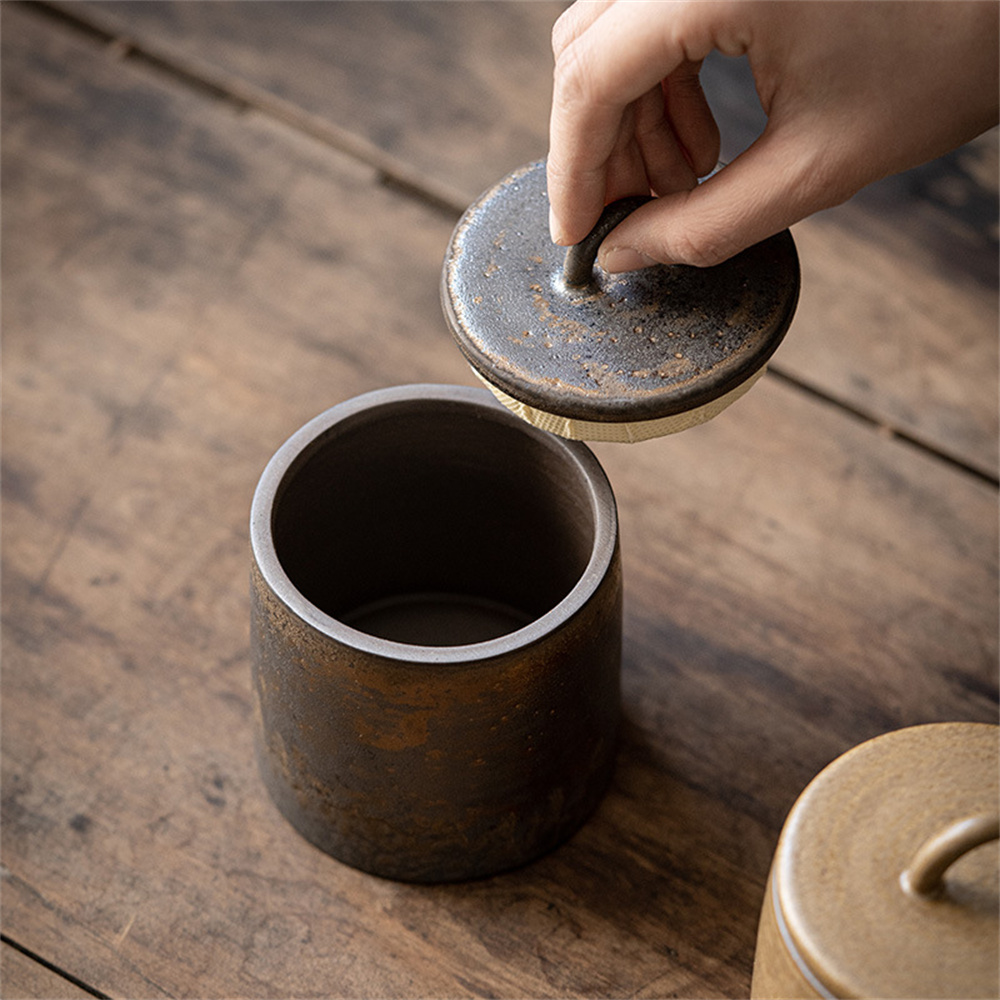 Carrito de té de cerámica, tar - Food Storage Quart reseña y precio