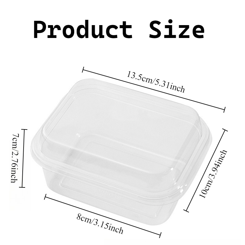 Caja de plástico para pasteles - Xmas Food Storage Containers reseña y precio