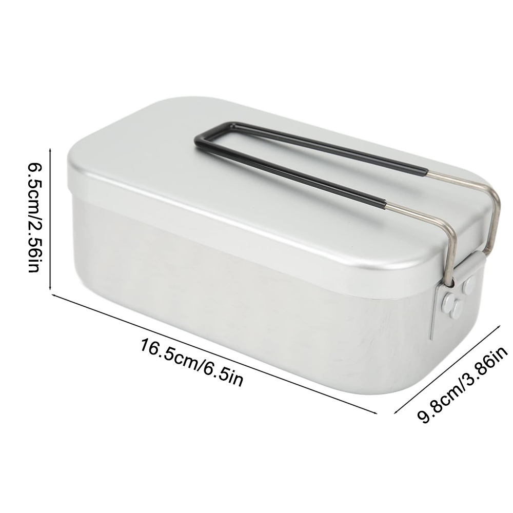 Fiambreras de aluminio de 800M - Food Storage Hiking reseña y precio