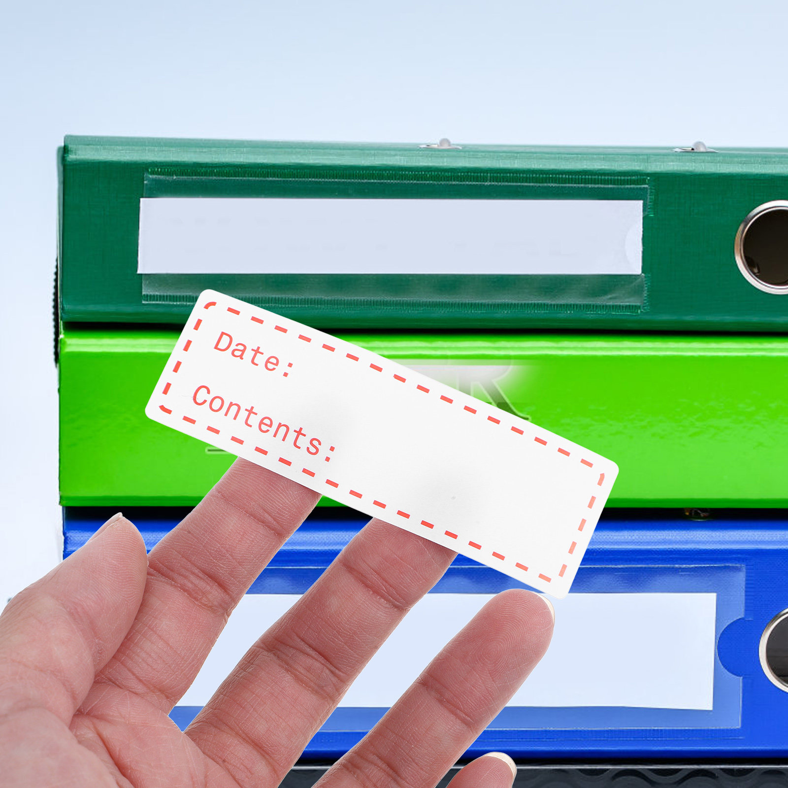 3 Rollos de Etiquetas Adhesiva - Food Storage Notes reseña y precio