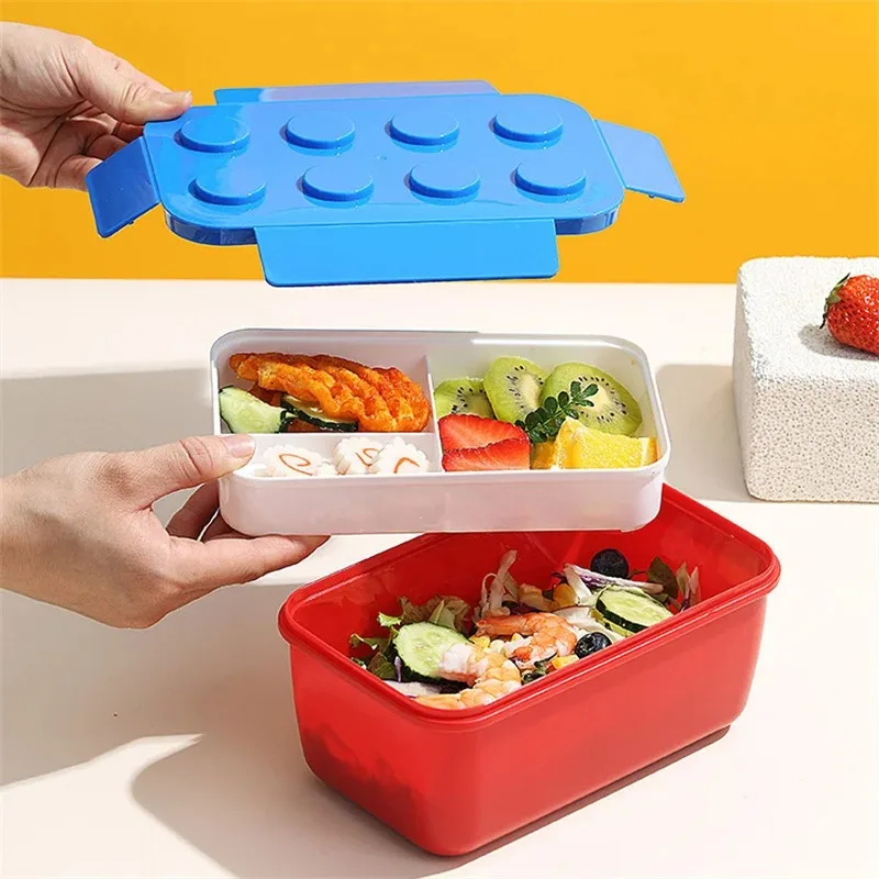Fiambrera DIY, bloque de const - Food Storage Building reseña y precio