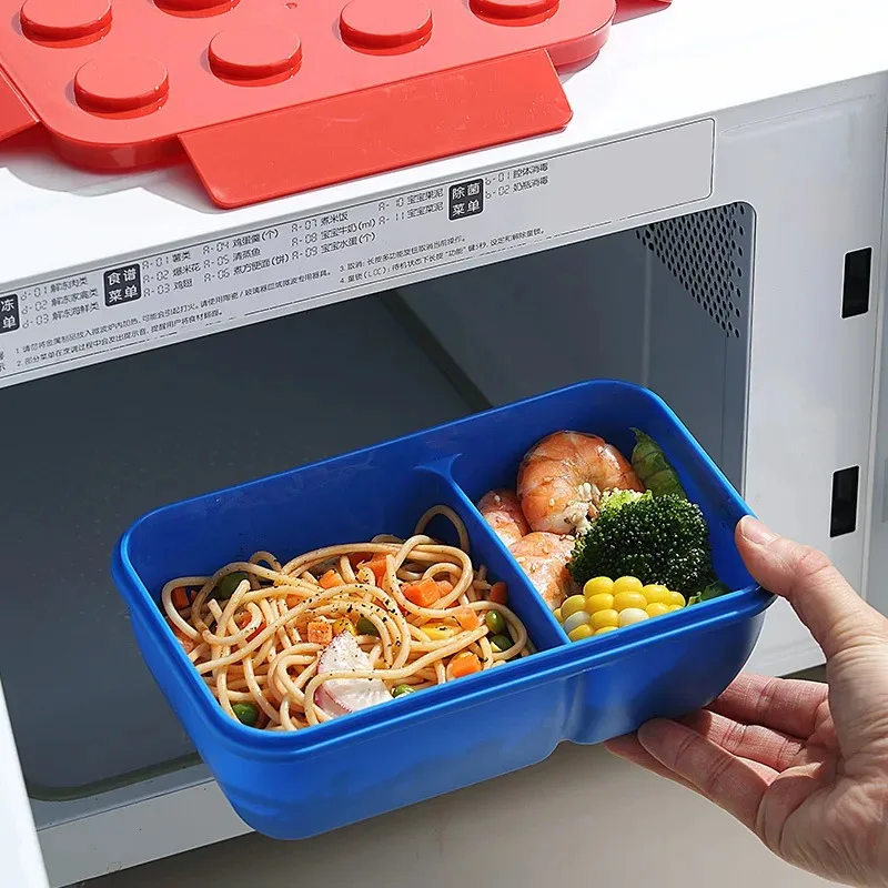Fiambrera DIY, bloque de const - Food Storage Building reseña y precio