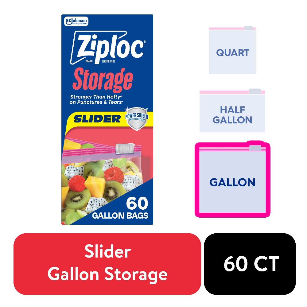 Ziploc ®   Bolsas deslizantes  - Food Storage Technology reseña y precio
