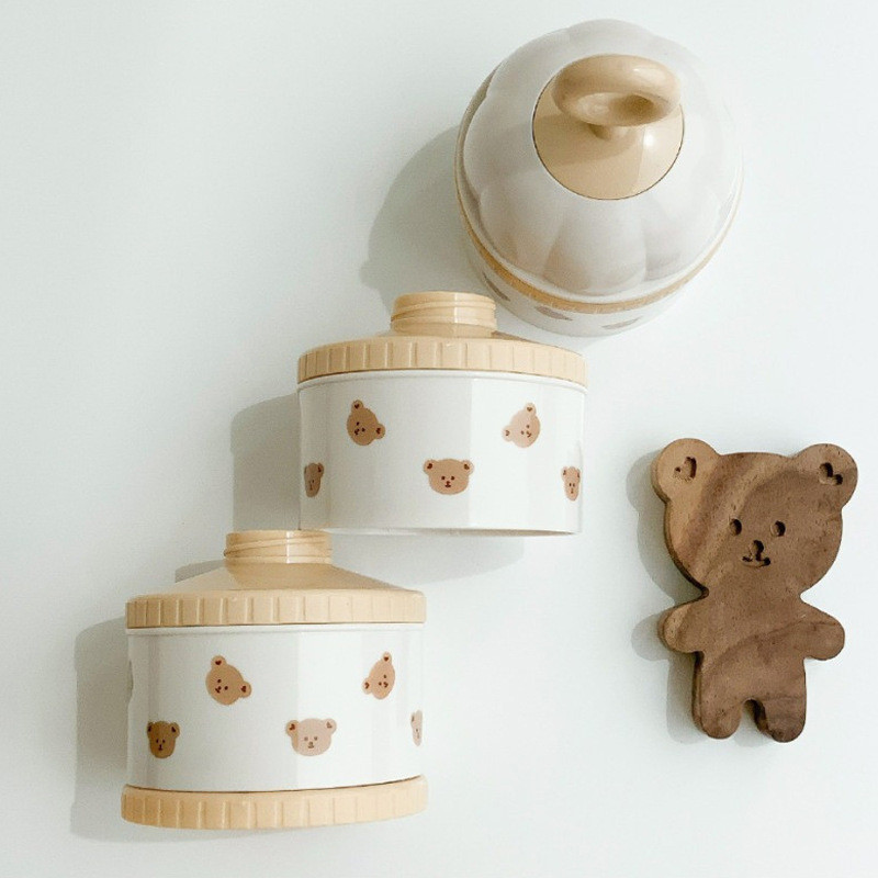 Caja de leche en polvo de oso  - Food Storage Containers B&M reseña y precio