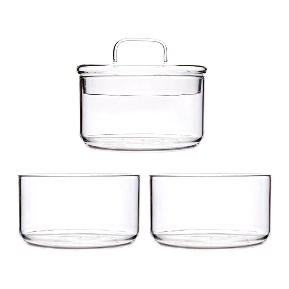 Juego de 1 Recipiente de Vidri - Food Storage Jar Glass reseña y precio