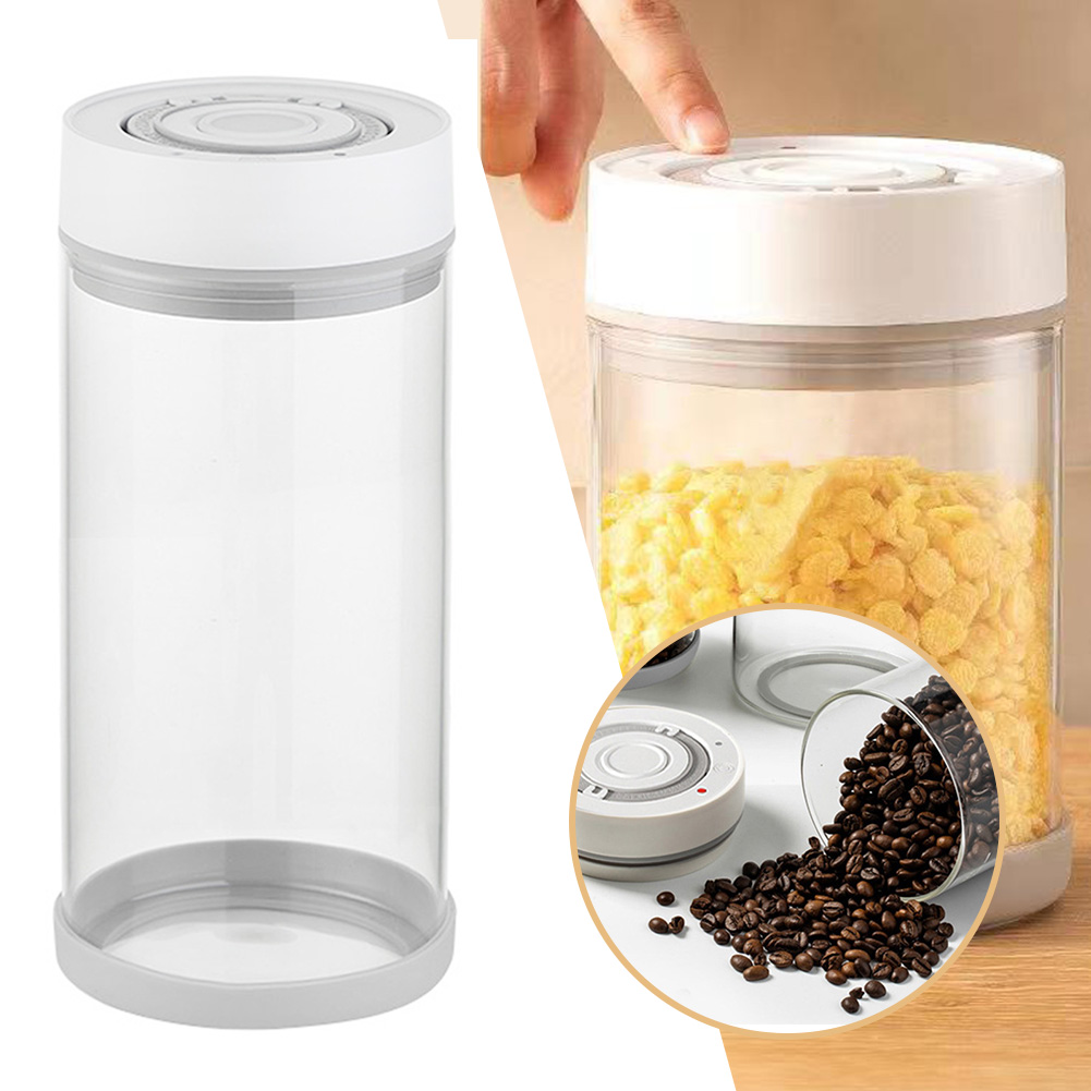 Tarro de vidrio a prueba de hu - Food Storage Set Glass reseña y precio
