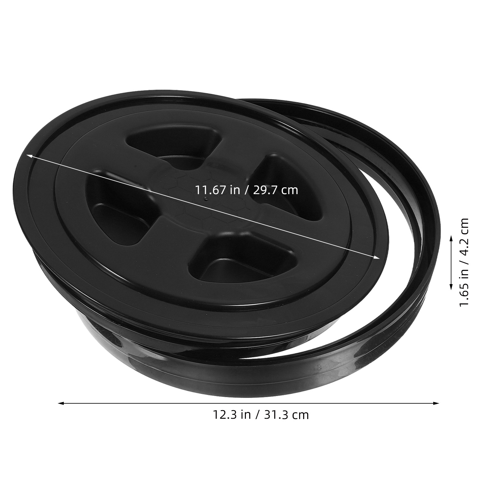 2 piezas de tapas de cubo con  - Food Storage With Lock reseña y precio