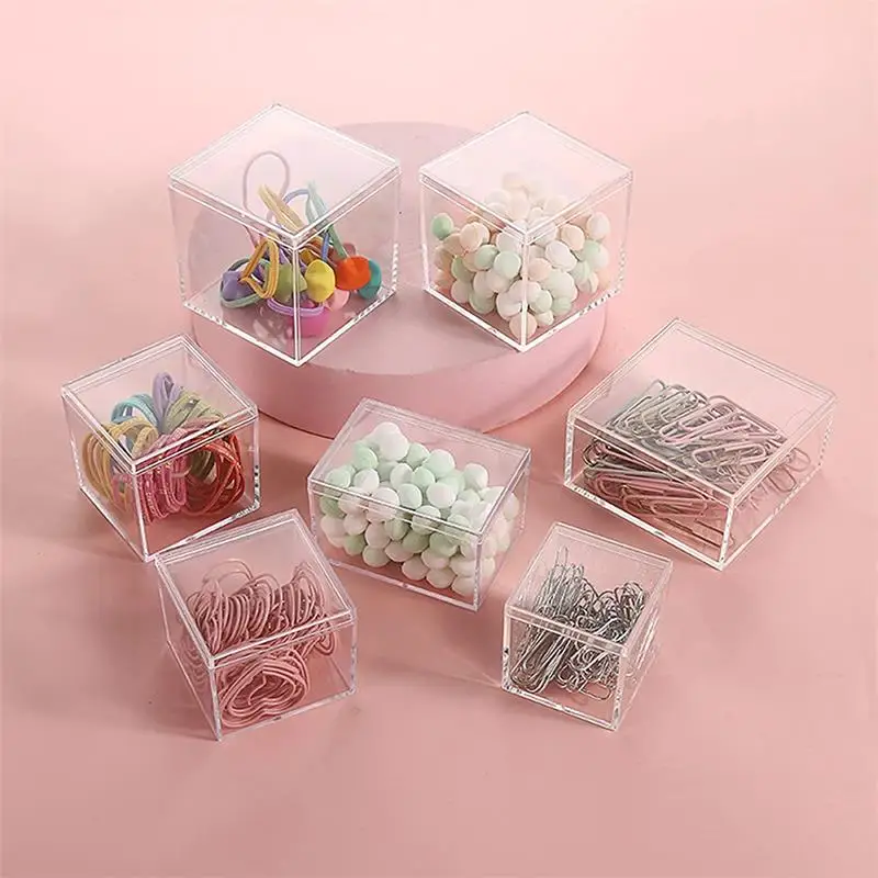 Cajas acrílicas transparentes  - Food Storage Quart reseña y precio