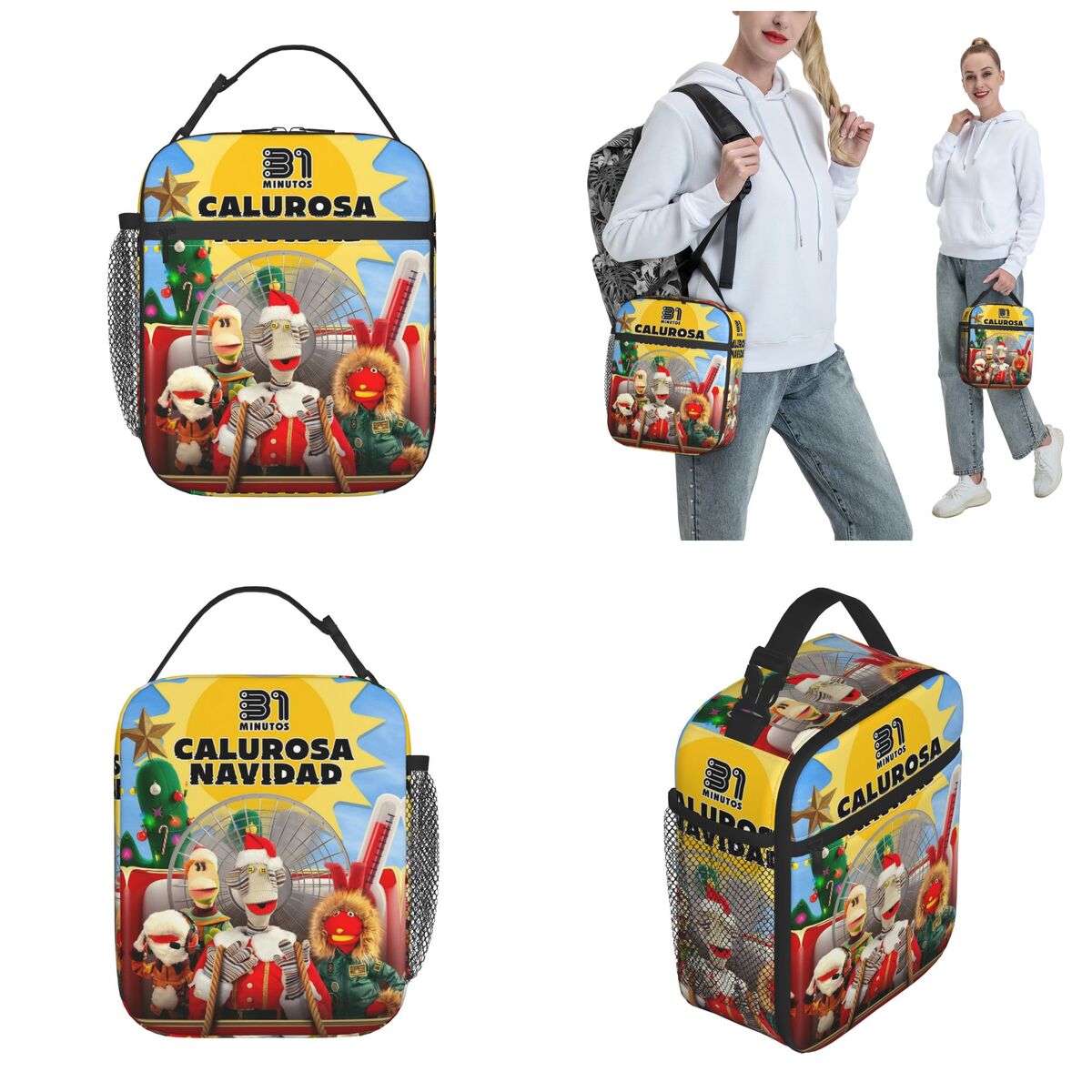 Bolsa Térmica para Almuerzo co - Xmas Food Storage Containers reseña y precio