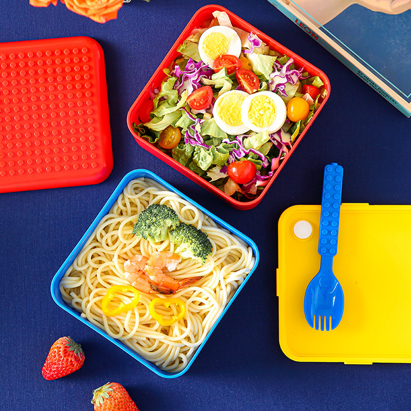 Divertido set de lonchera Bent - Food Storage Building reseña y precio