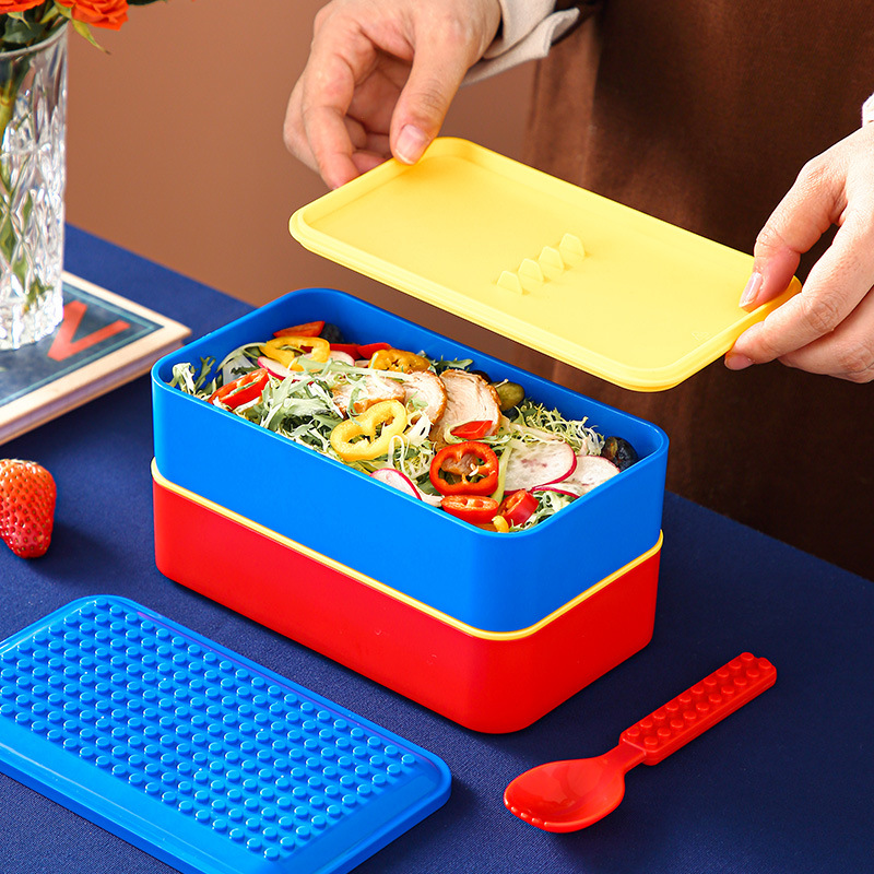 Divertido set de lonchera Bent - Food Storage Building reseña y precio