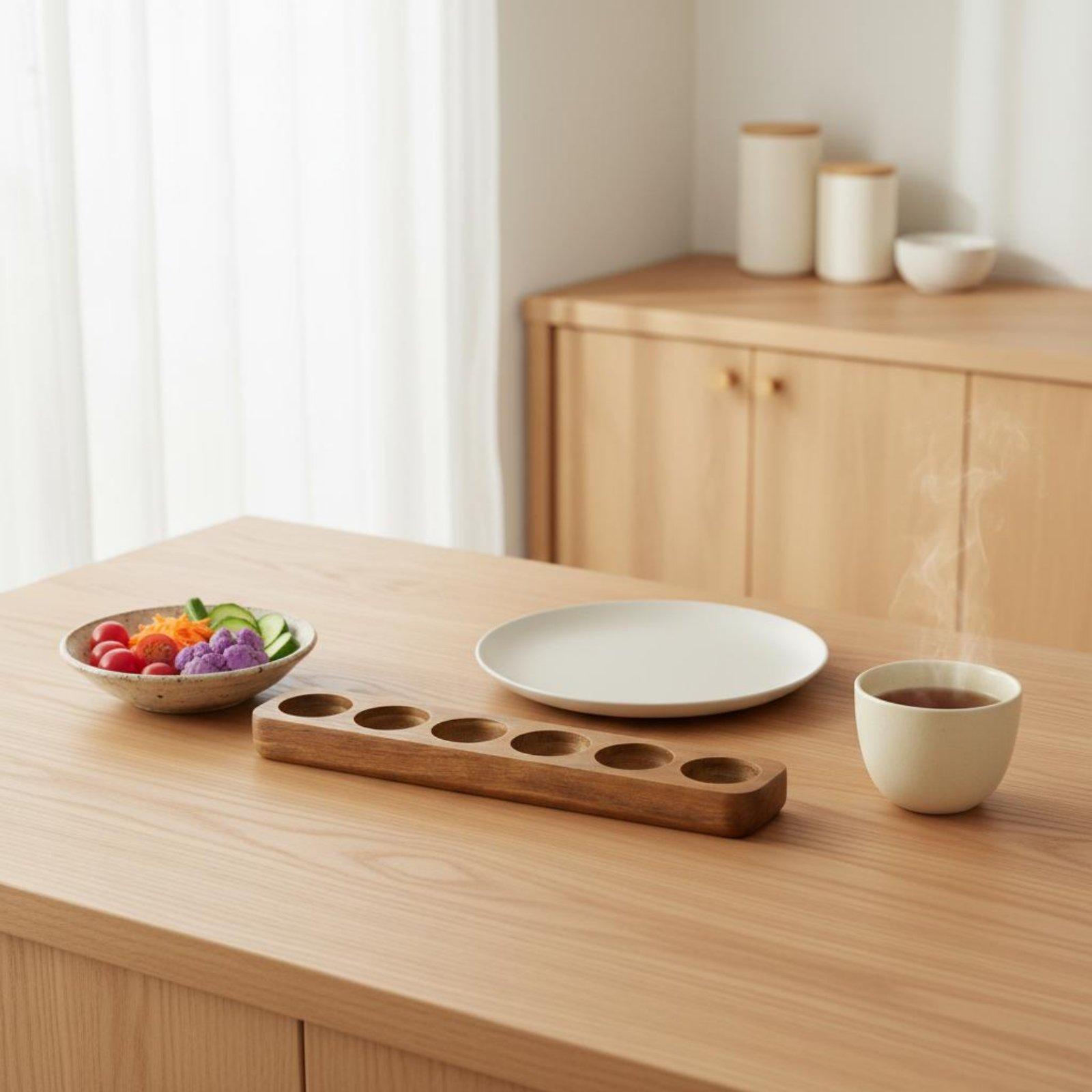 Soporte de Madera para Huevos, - Food Storage Building reseña y precio