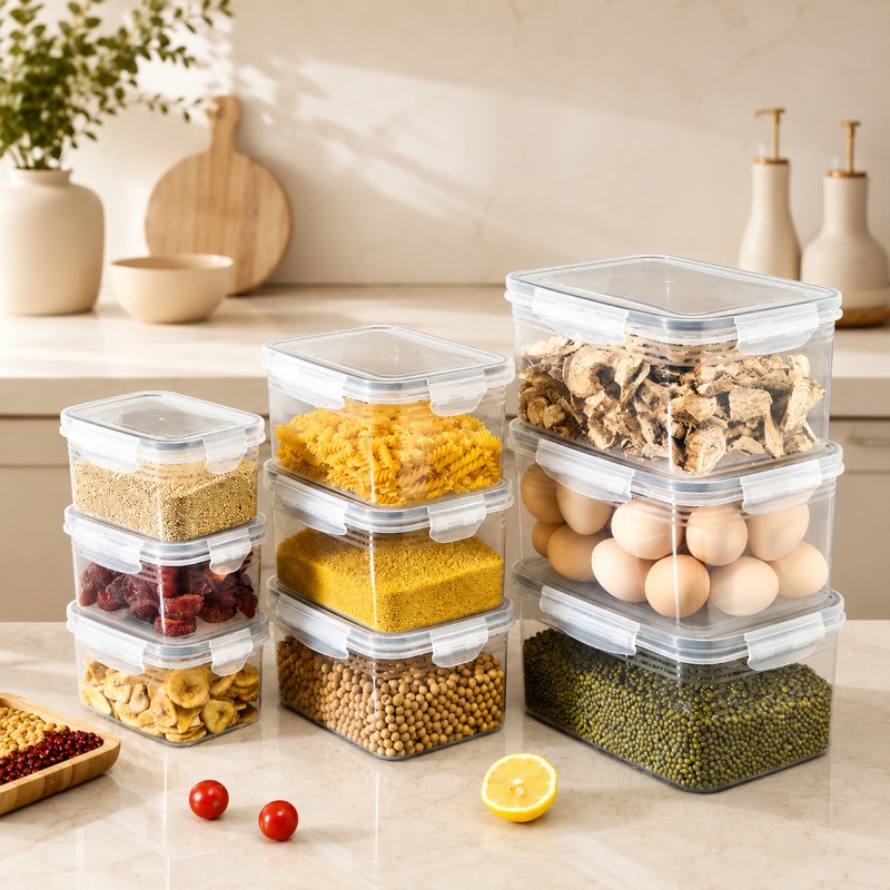 Caja de Almacenamiento de Alim - Food Storage Containers B&M reseña y precio
