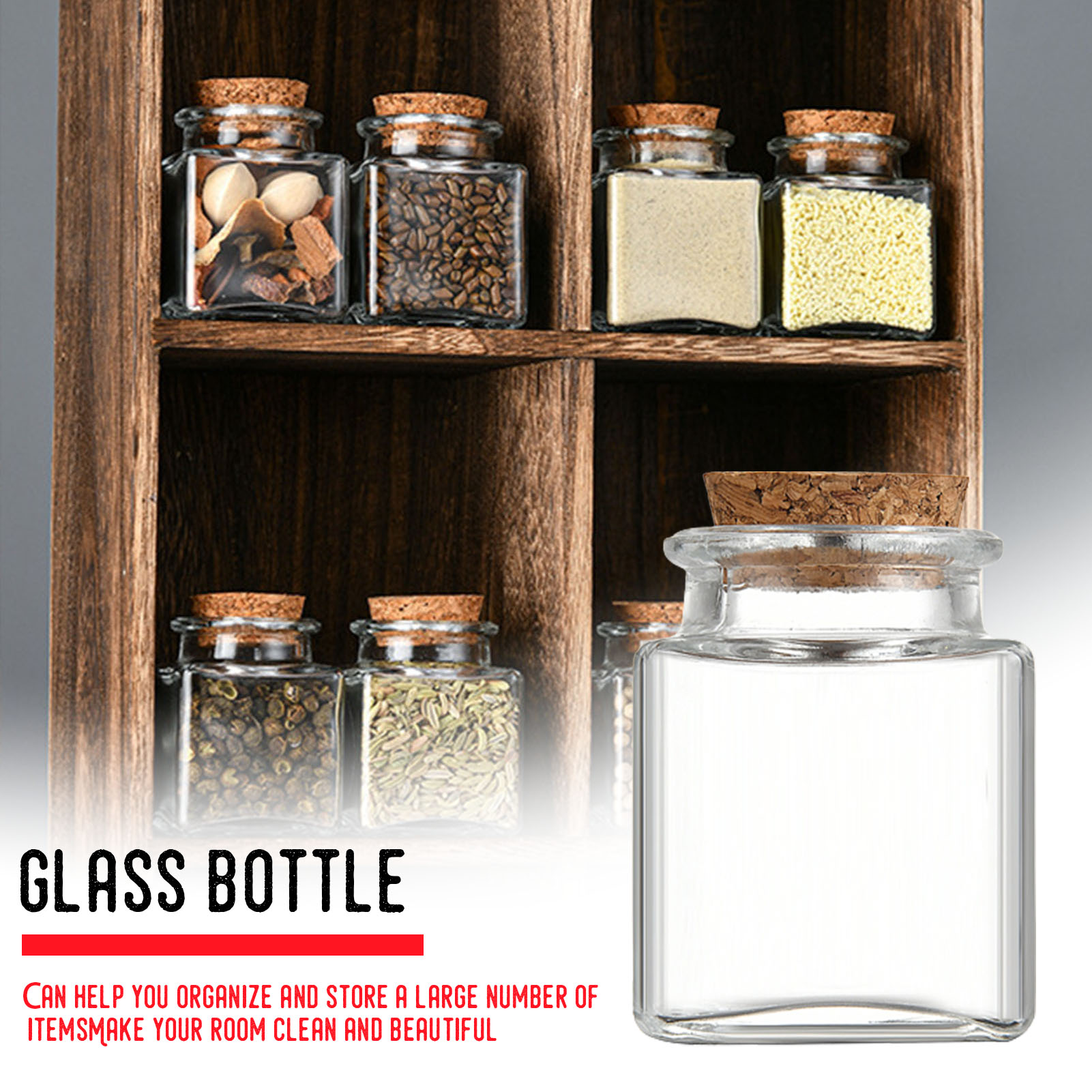 Frascos de almacenamiento de v - Food Storage Jar Glass reseña y precio