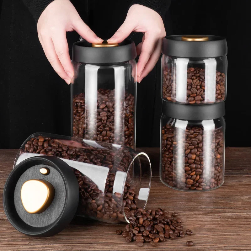 Tarro sellado al vacío de gran - Food Storage Set Glass reseña y precio