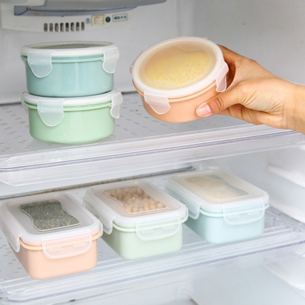Juego de 5 Recipientes de Plás - Food Storage With Lock reseña y precio
