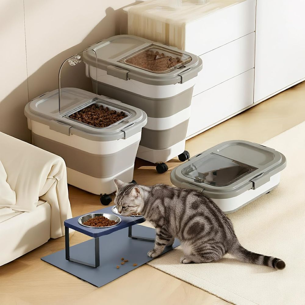Contenedor de Almacenamiento d - Food Storage With Wheels reseña y precio