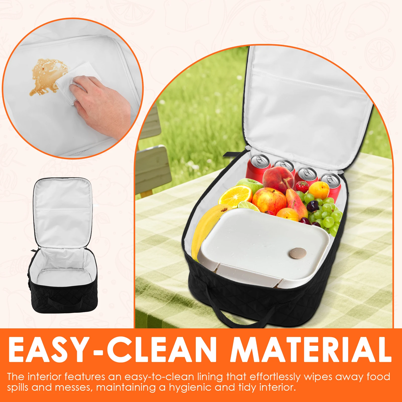 Bolsa Térmica para Almuerzo, B - Food Storage Hiking reseña y precio