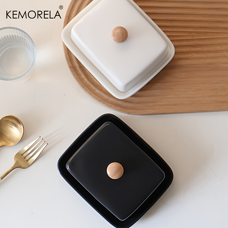 Mantequillera de Cerámica con  - Food Storage Containers B&M reseña y precio
