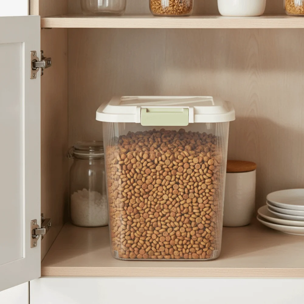 Contenedor de Arroz Hermético  - Food Storage With Wheels reseña y precio
