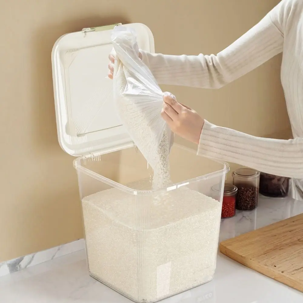 Contenedor de Arroz Hermético  - Food Storage With Wheels reseña y precio