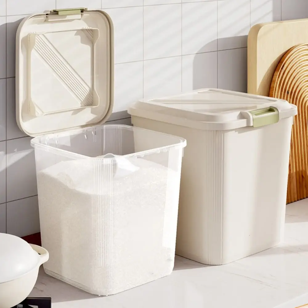 Contenedor de Arroz Hermético  - Food Storage With Wheels reseña y precio