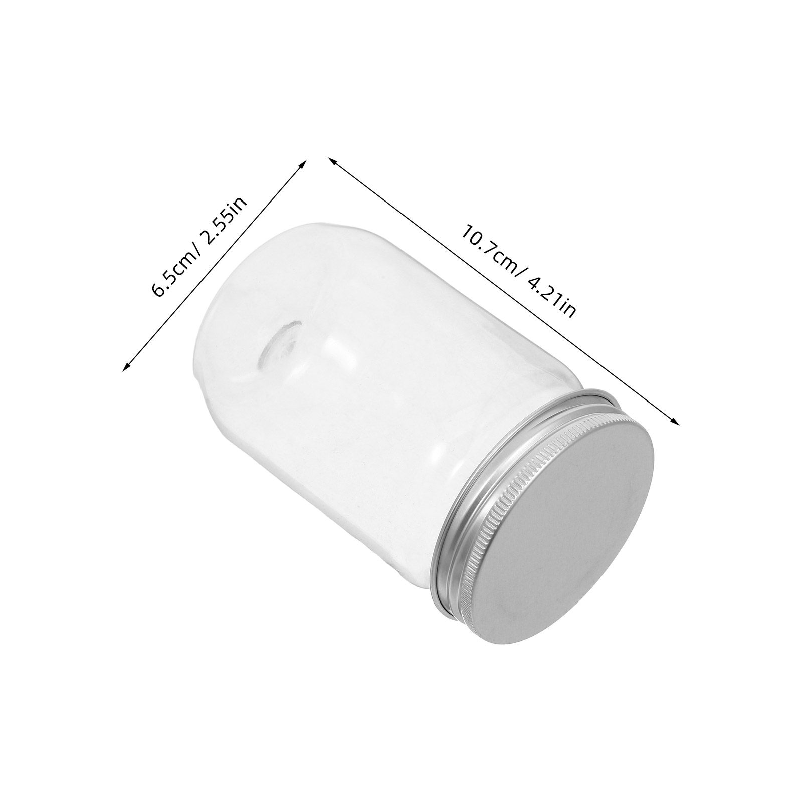 6 Frascos de Plástico Transpar - Food Storage Lid reseña y precio
