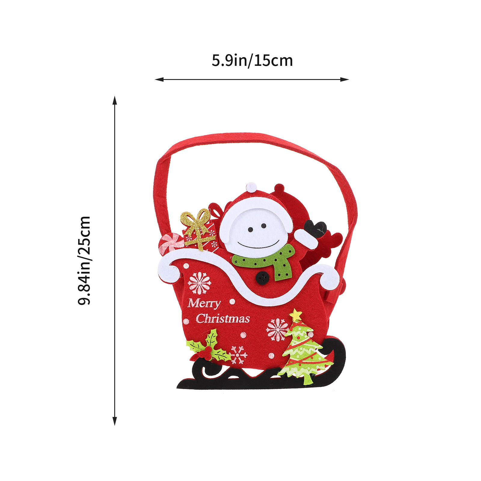 Cesta de dulces navideños, con - Xmas Food Storage Containers reseña y precio