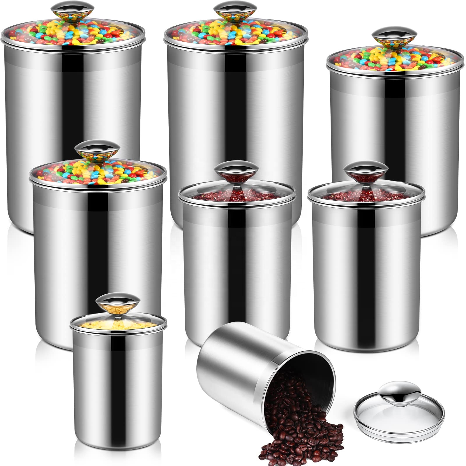 Contenedores de almacenamiento - Food Storage Set Glass reseña y precio