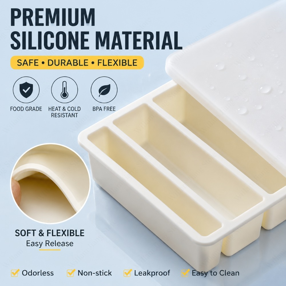 Bandeja de Silicona Resistente - Food Storage In Cooler reseña y precio