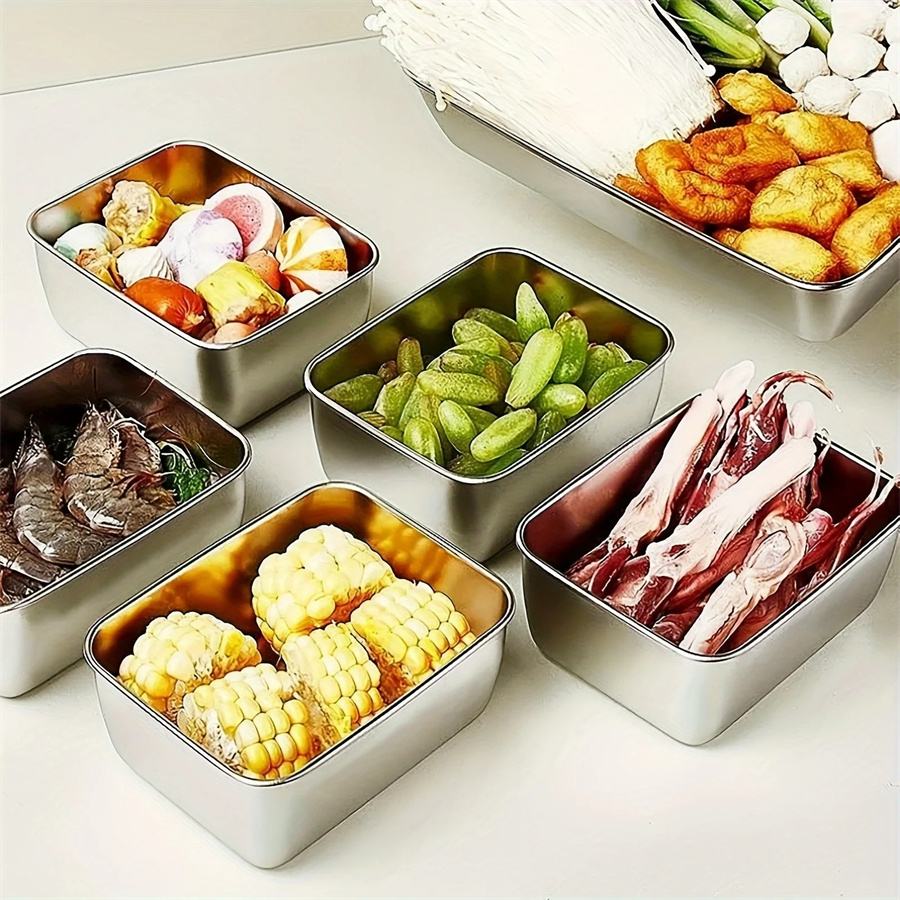 Caja de almacenamiento de alim - Food Storage Containers B&M reseña y precio