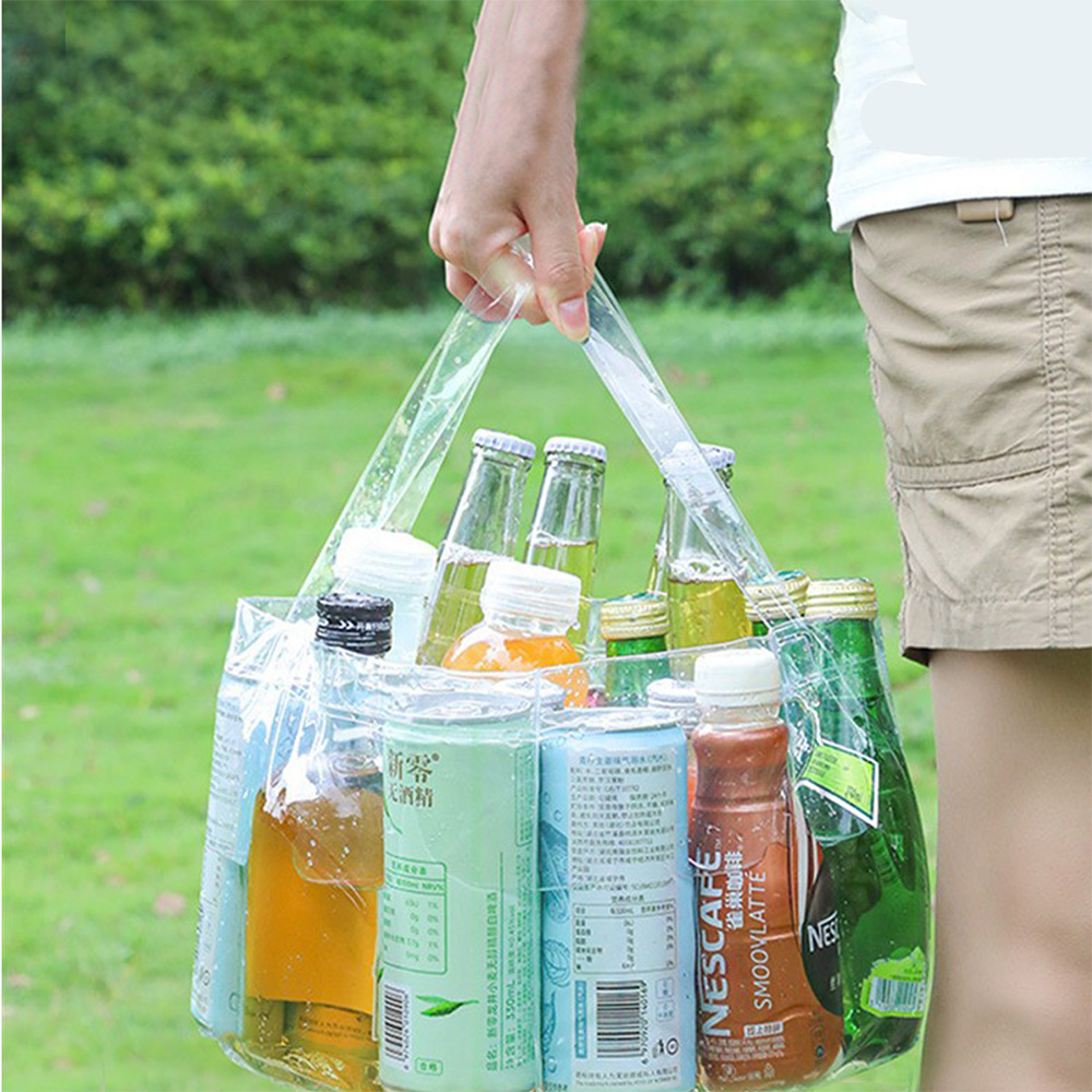Cubo transparente plegable, ce - Food Storage Not Plastic reseña y precio
