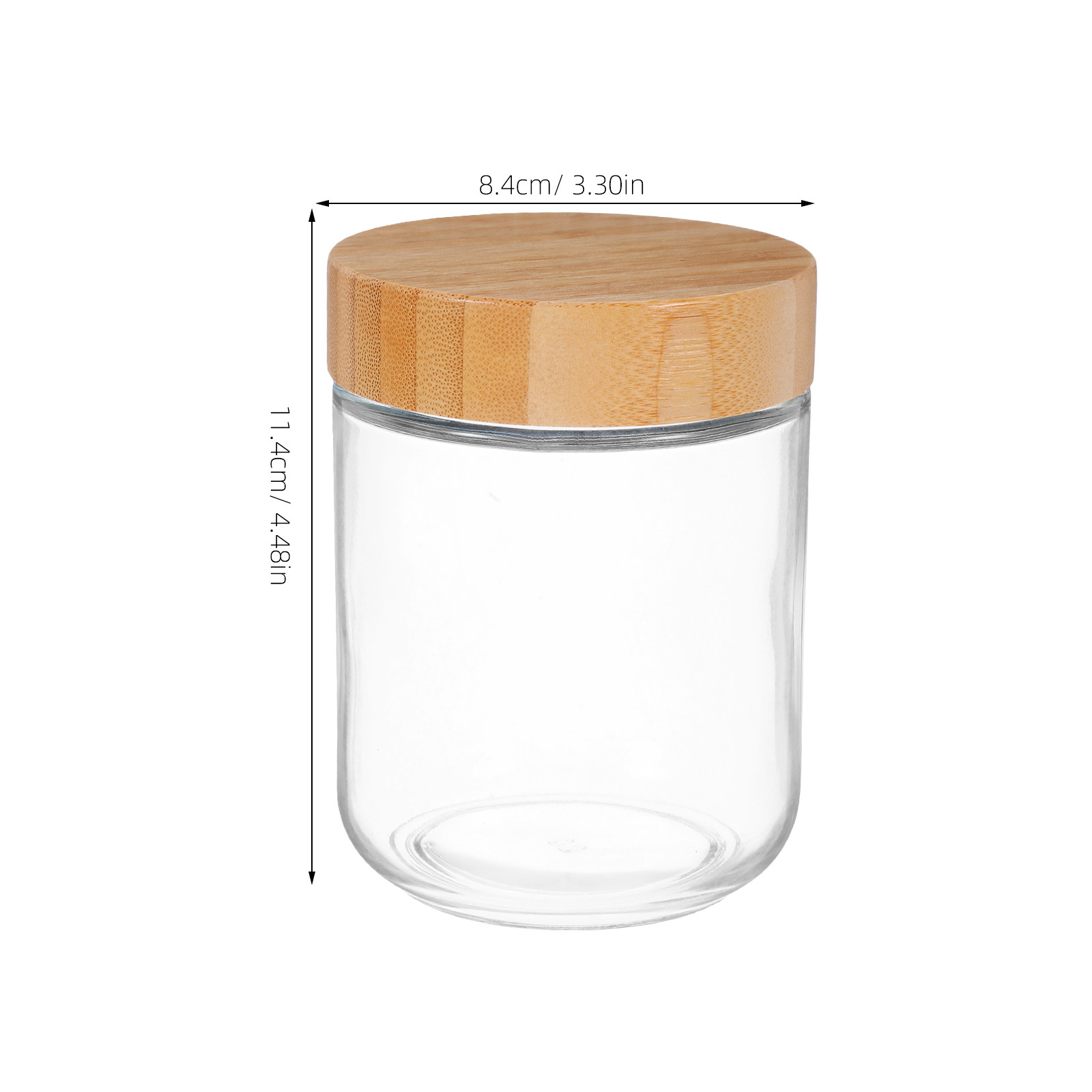 4 Frascos de Vidrio para Almac - Food Storage Jar Glass reseña y precio