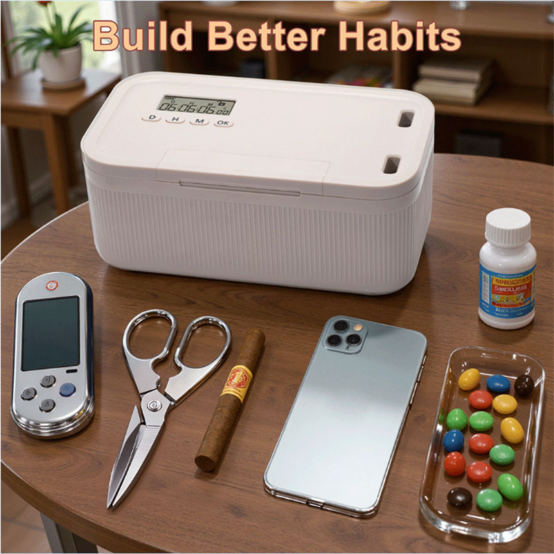 Caja de Seguridad con Temporiz - Food Storage With Lock reseña y precio