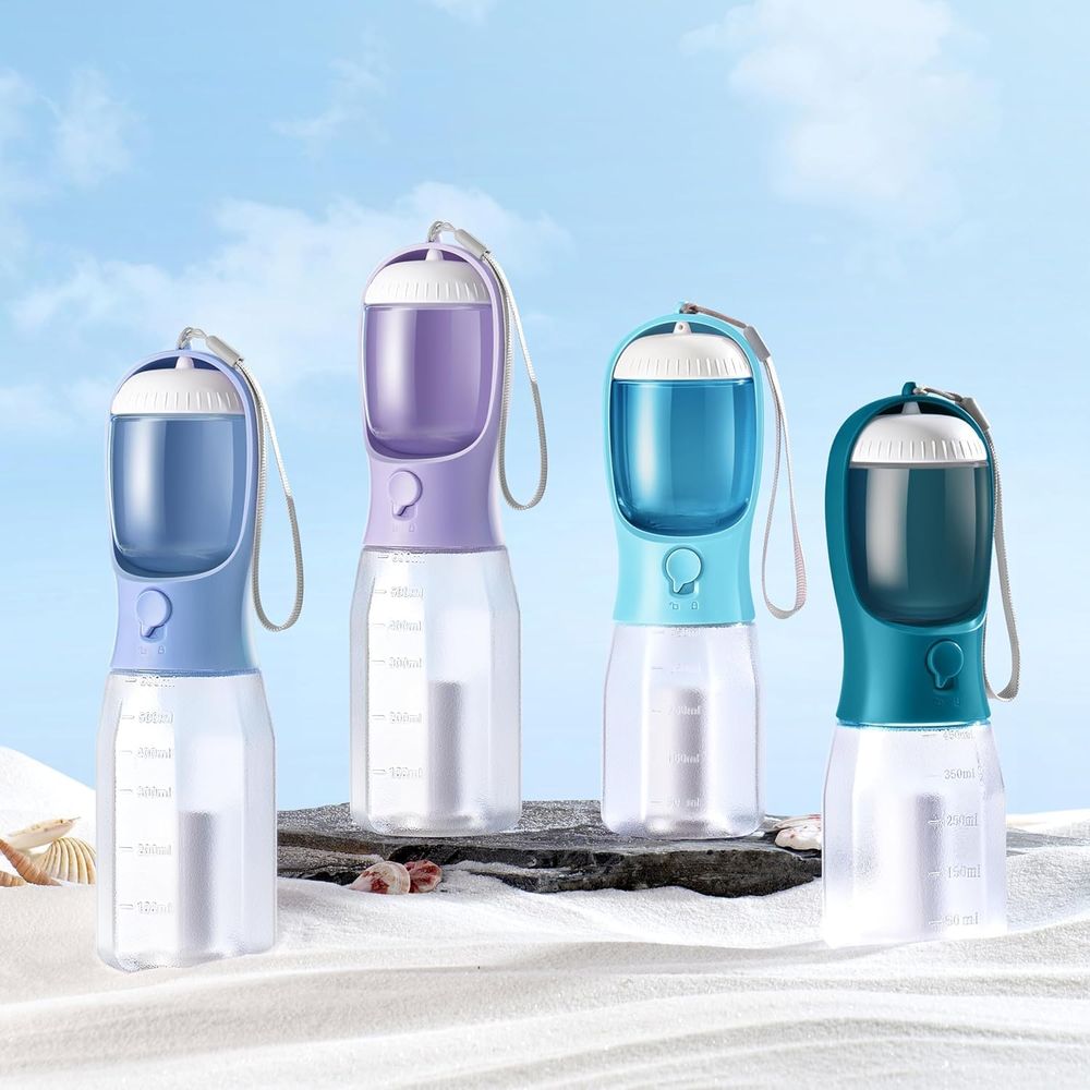 Botella de Agua para Perro con - Food Storage Hiking reseña y precio
